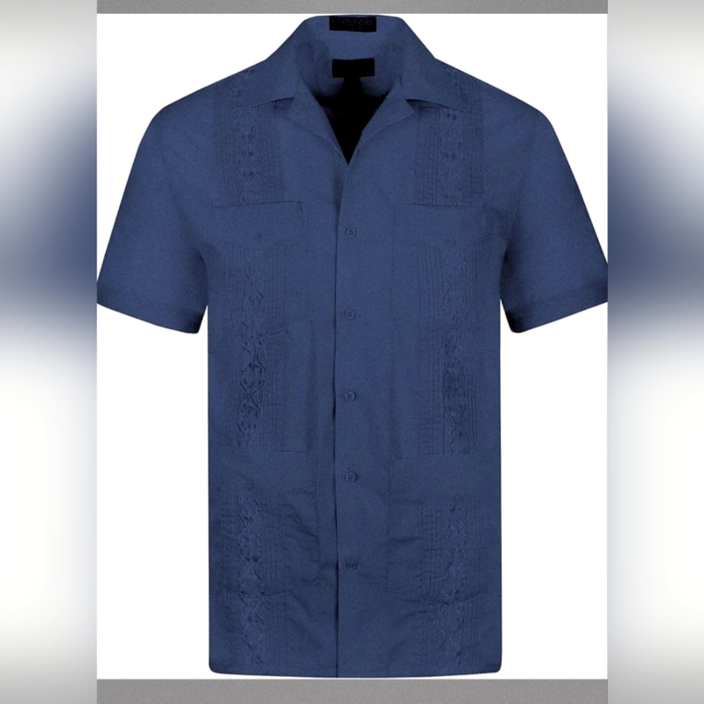 Omega Tux Cuban Guayabera Men's NWOT Size L